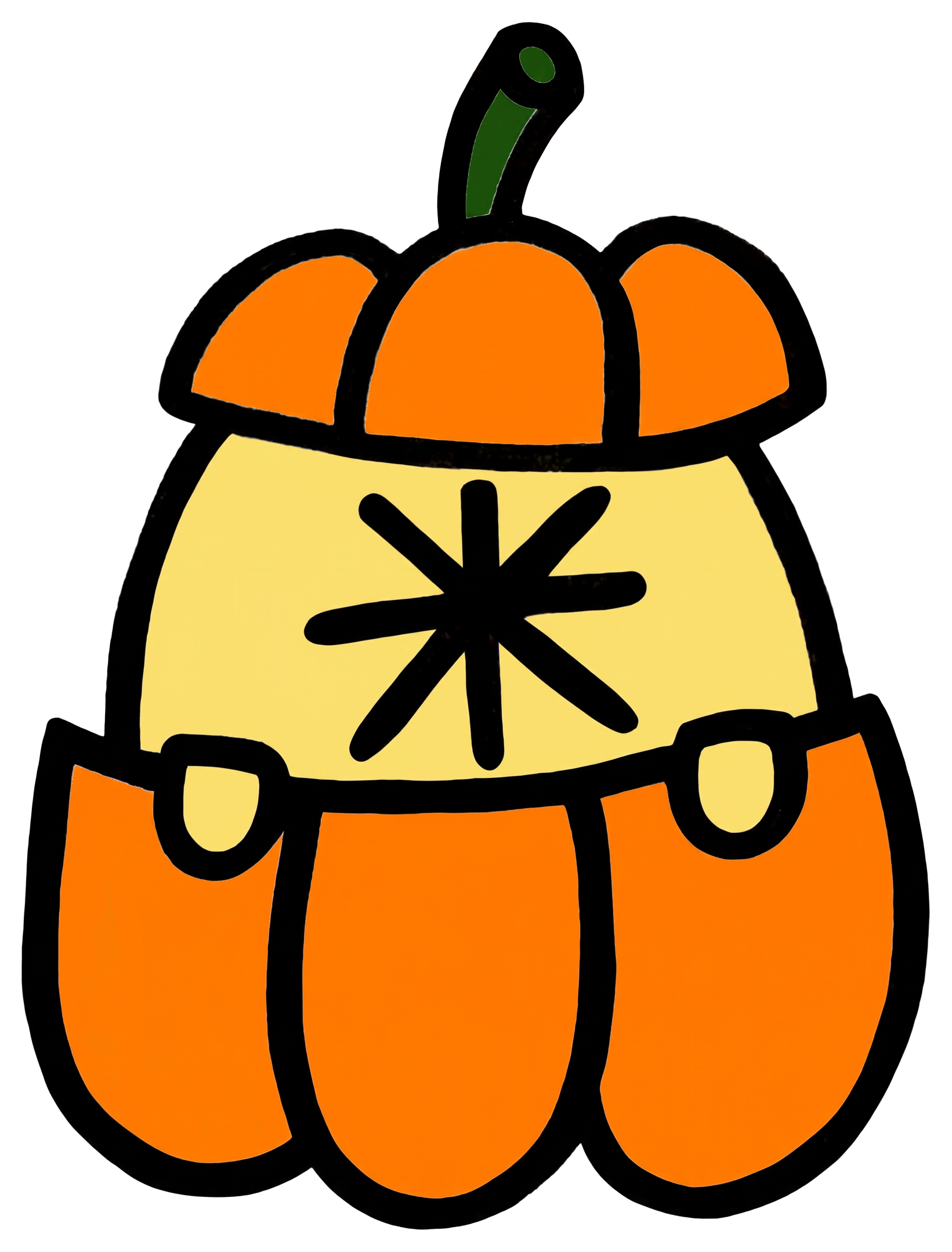Cubing Dino pumpkin mascot